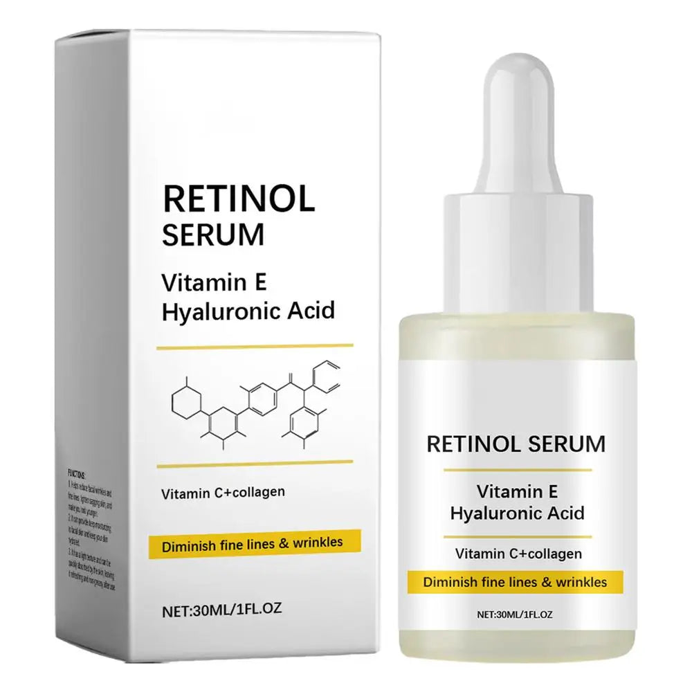 Retinol Deep Moisturizing Fade Fine Line Lifting Firming Hyaluronic Acid Serum