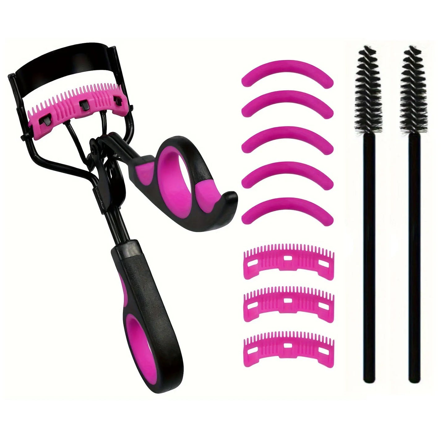 Eyelash Curlers Eyebrow Brush Kit