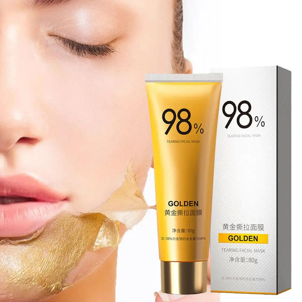80g Gold Peel Mask Blackhead Cleanses Pores