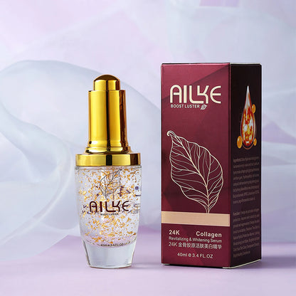 24k Gold Face Serum, Facial Collagen Whitening