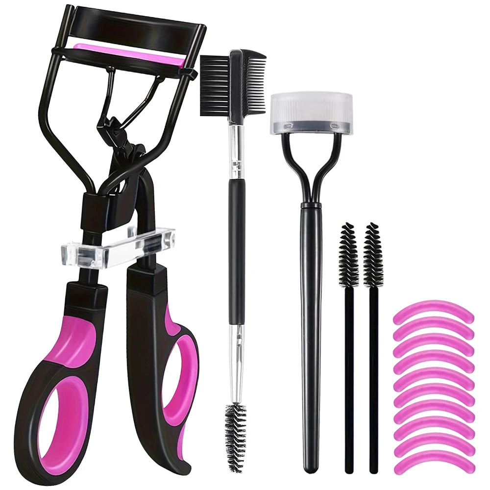 Eyelash Curlers Eyebrow Brush Kit